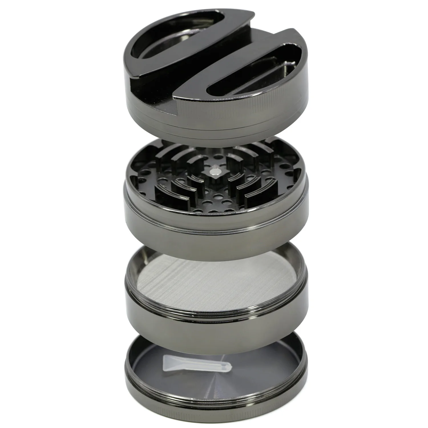 Крупнейший 75 мм 4 слойный цинковый сплав с двусторонним пазом измельчитель для