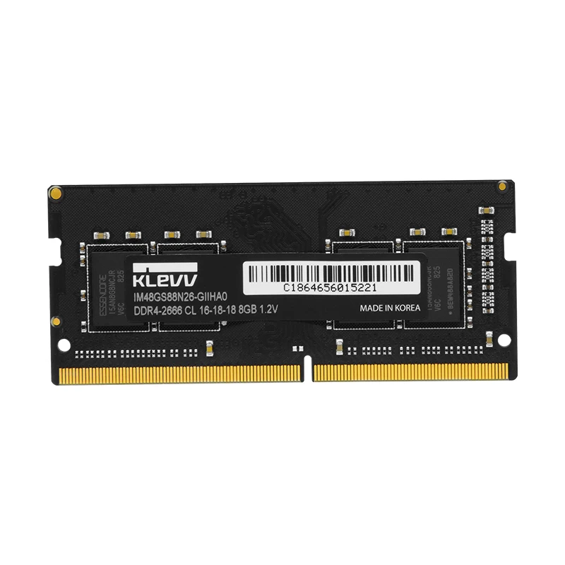 Память ноутбука Klevv 8G DDR4 2666MHz DIMM RAM 1 2 V карта памяти совместимая пожизненная