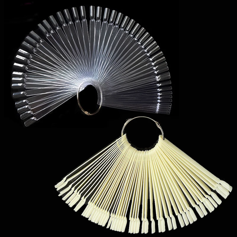 NAILWIND 50 шт. накладные ногти Советы веерообразные наклейки на лак УФ гель Наклейка