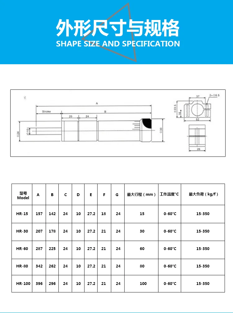 SR15(HR2415) 350 кг Hydro Скорость регулятор, поворотные заслонки, регулируемая Пневматическая цилиндр Скорость, скорость Управление, амортизатор