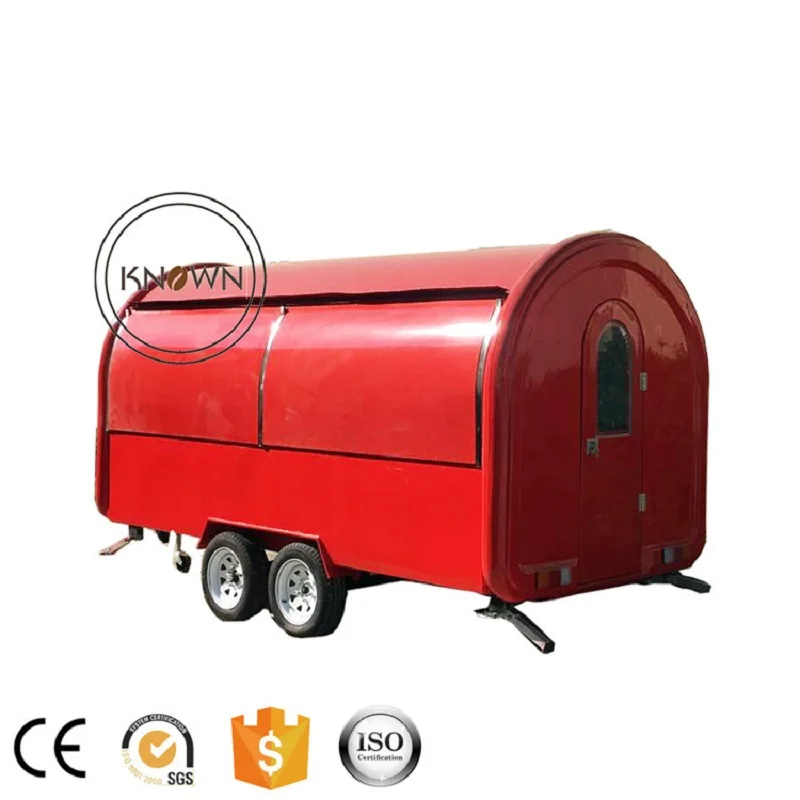 

Approved New Arrival Outdoor Mobile Food Trailer/ Street Mobile Food Cart/ China Factory Mobile Food Truck For Sale