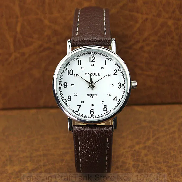 YAZOL модные повседневные Кварцевые часы Женские 2018 женские наручные Известный