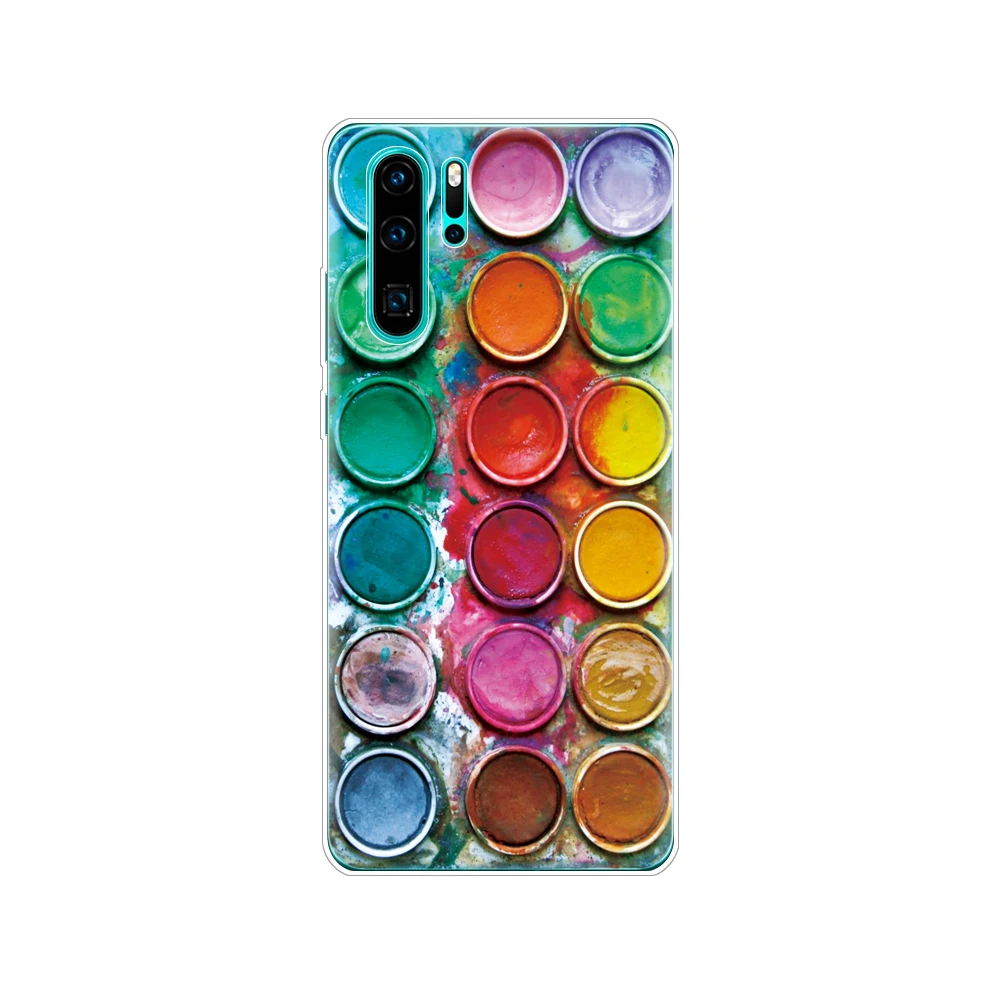Чехол для huawei P30 Pro Чехол huawei P30Pro чехол Силиконовый ТПУ для телефона чехол-накладка на huawei P30 Pro VOG-L29 ELE-L29 P 30 Lite чехол