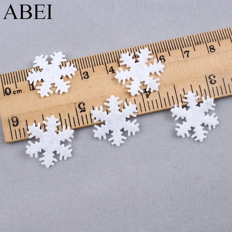 200 шт./лот белый Снежинка колодки для ручной работы проект Свадебная вечеринка