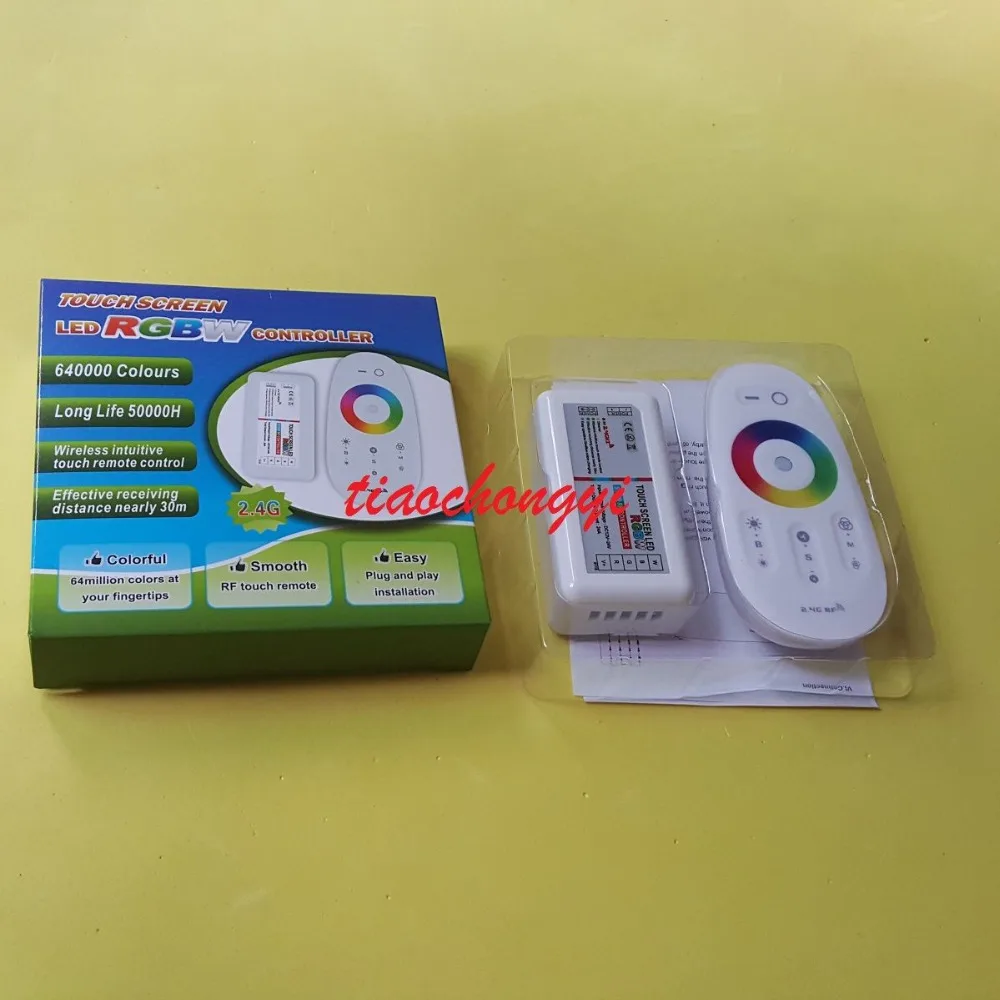2 4G RF беспроводной сенсорный экран пульт дистанционного управления LED контроллер