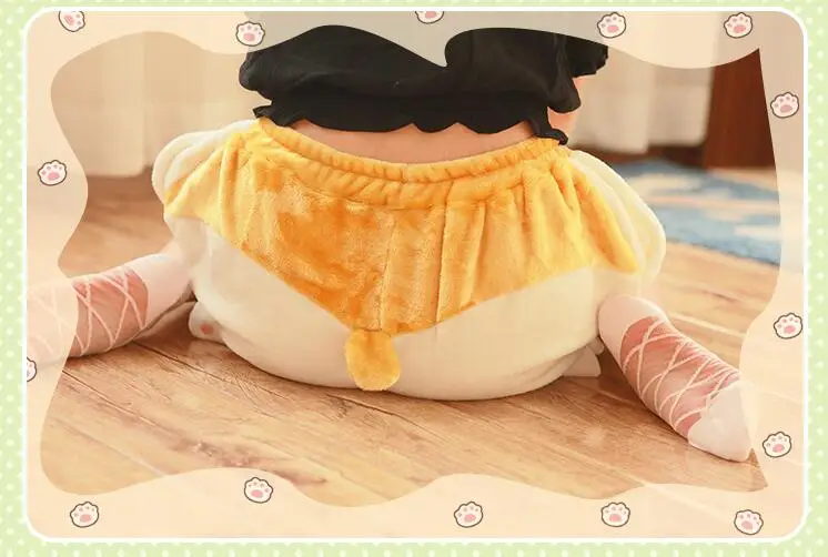 Kawaii/женские шорты в стиле Лолиты, для девочек, корги, Харадзюку, косплей, милая собака, тыква, бутон, пузыри, шаровары, шорты