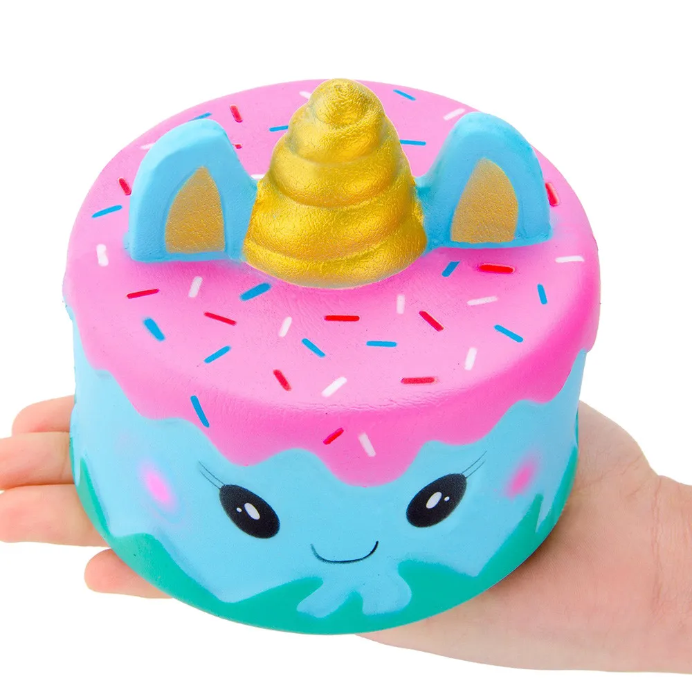 toys mini kawaii squishies cake shape cartoon slow rising cream scented stress reliever toy squeeze kids fun gift py |
