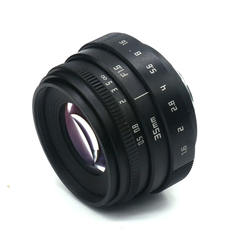 Fuji an 35 мм f1.6 C mount объектив камеры видеонаблюдения II+ C крепление переходное кольцо+ макро для fuji фильм X-Pro1(C-FX