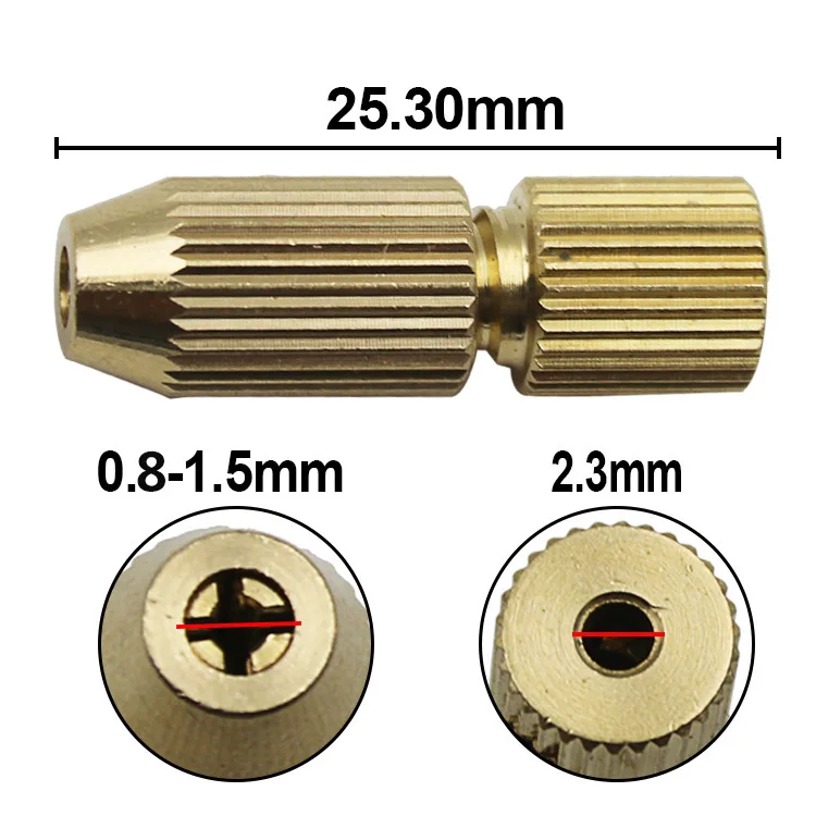 2 3 мм электродвигатель вал Мини Патрон Зажим приспособление 0 8 1 5 маленький