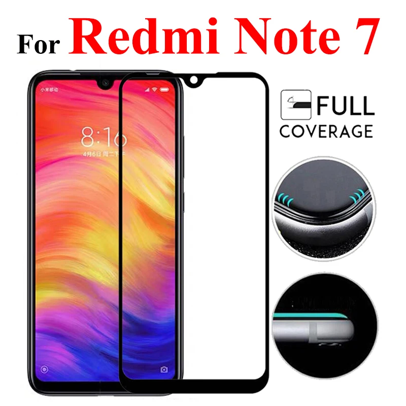 Защитное стекло для xiaomi redmi note 7 ksiomi readmi note7 защита экрана не листовая камера xaomi