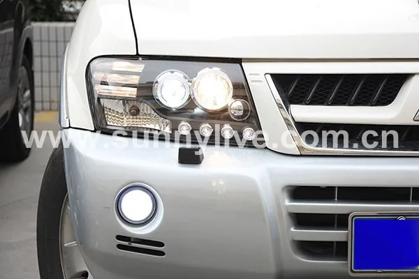 2000-2008 год для Mitsubishi Montero Pajero V73 V75 V76 V77 V78 светодиодный фары LD