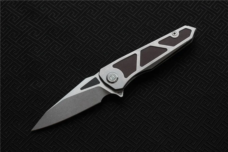 brown white Maxace ножи Lanius складной нож, 14C28N лезвие, Нержавеющая Сталь G10 ручка, Кемпинг Охота карманные фрукты Ножи EDC инструменты - Цвет: brown white