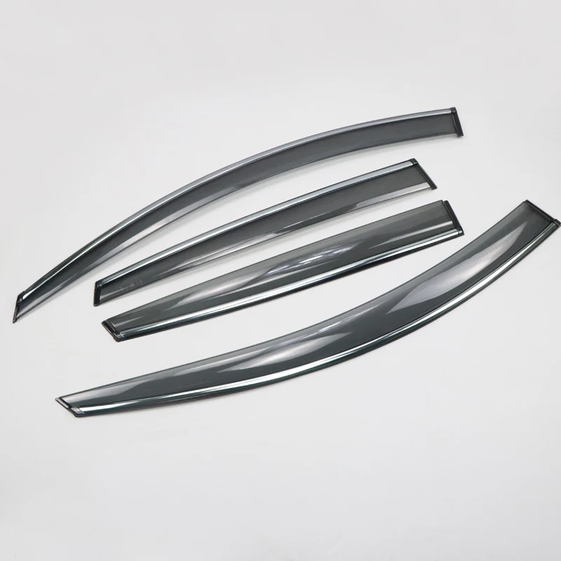 Для Chevrolet Captiva 2010 2011 2012 2013 Пластиковый оконный козырек Дождь Защита от солнца защита дефлектор отделка 4 шт. автомобильный Стайлинг