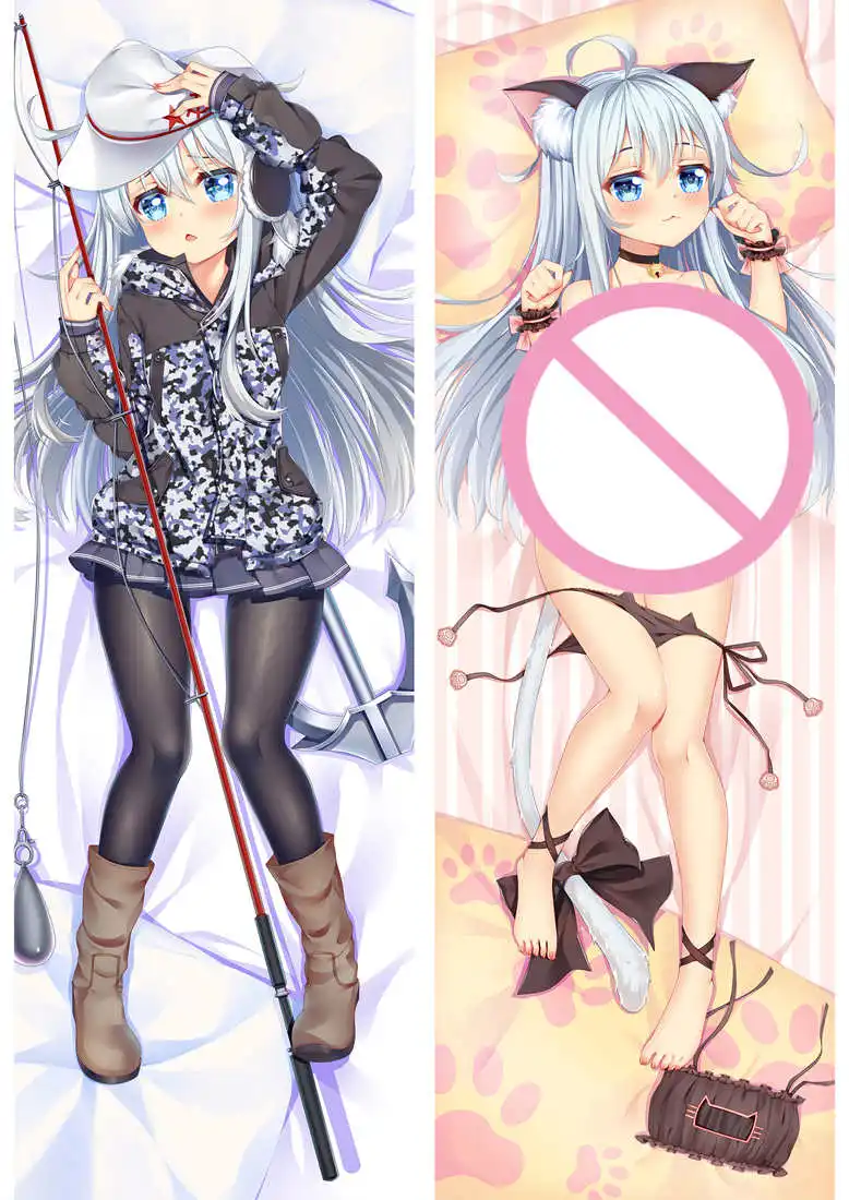 

kantai collection anime Characters Yayoi pillow cover akatsuki hibiki Dakimakura ikazuchi inazuma (kancolle) body Pillowcase