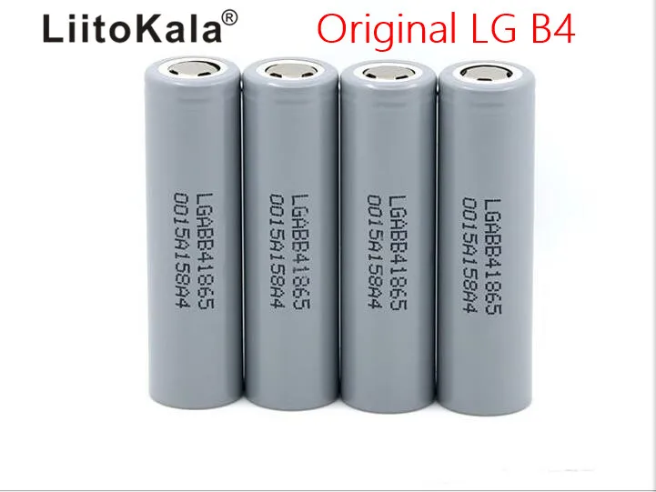 LiitoKala Lii-B4 18650 2600mah 3,6 V Battrey для B4, Мобильная мощность, фонарик, аудио, высокая мощность разряда, аккумулятор