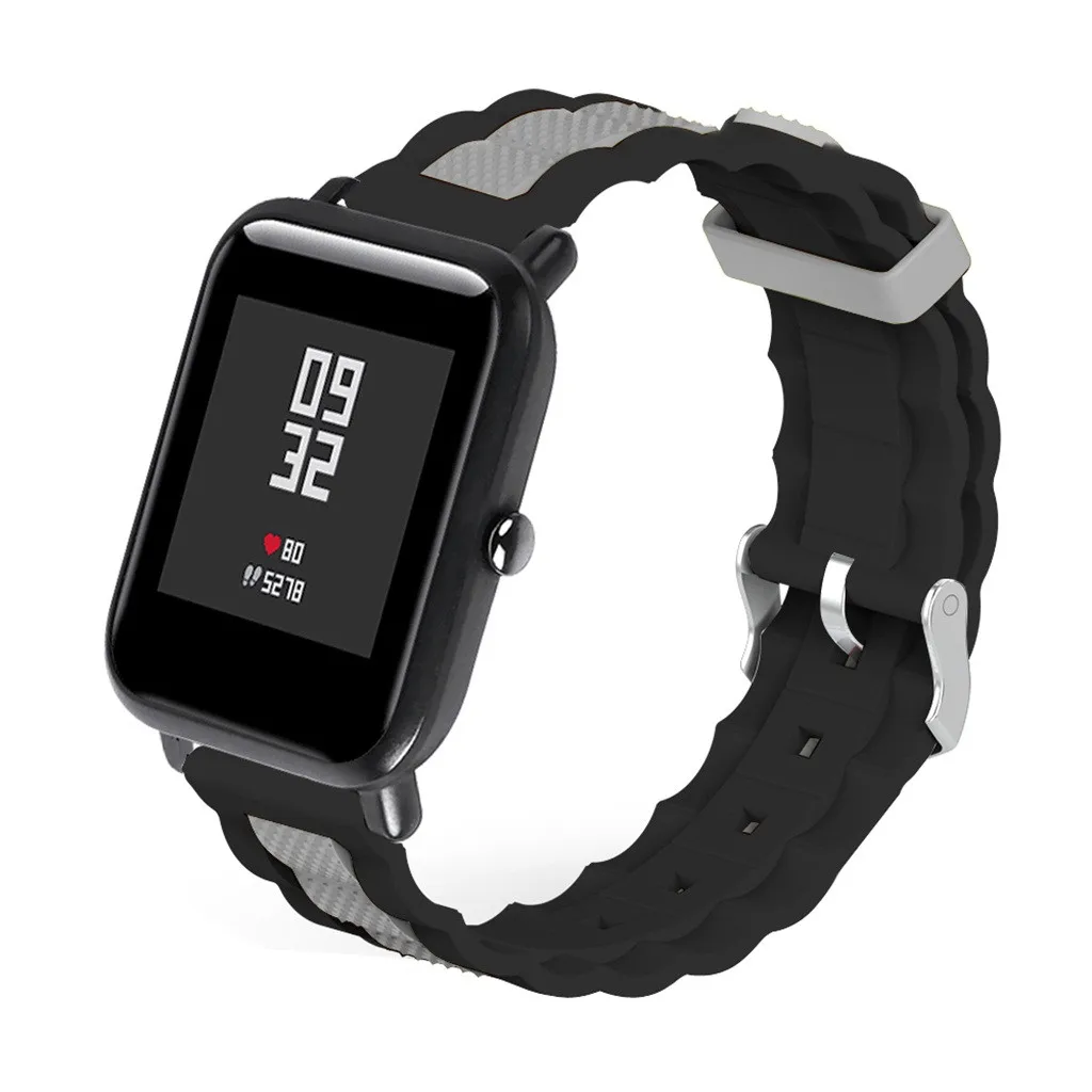 Сменный силиконовый ремешок для часов Xiaomi Huami Amazfit Bip Youth Watch usps Прямая поставка