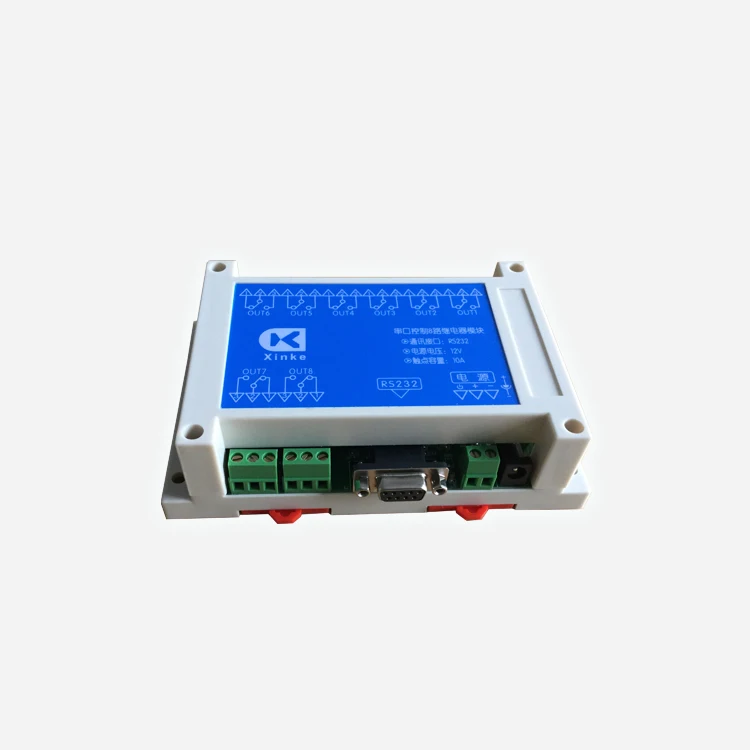

4/8 channel relay moudle intelligent control module RS232 switch Intelligent 220V 10A relay power control Electrical equipment