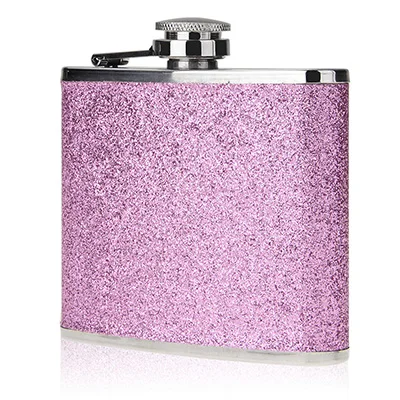 B purple 5oz 5/iPhone 8/9 унций нержавеющей-Сталь/Cortex алкогольный напиток для ликера вина фляга для виски Портативный фиолетовый кувшин посуда для напитков пьющего Мода - Цвет: B purple 5oz