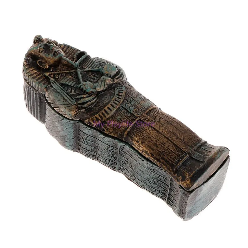 Аквариум для рыб мумия Египетский ландшафт украшение рептилий чехол скрытия игр