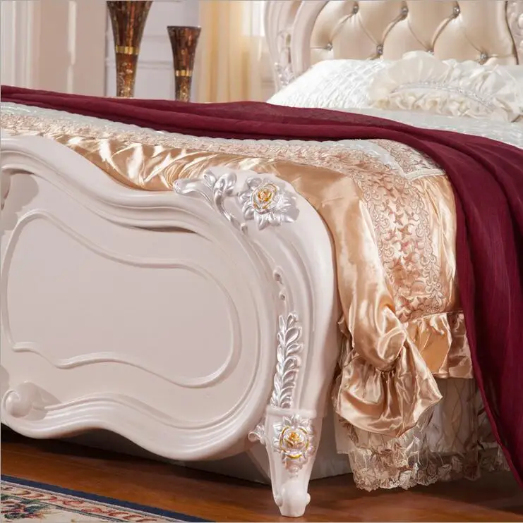 Высококачественная Европейская современная кровать французская 1 8 м размер king