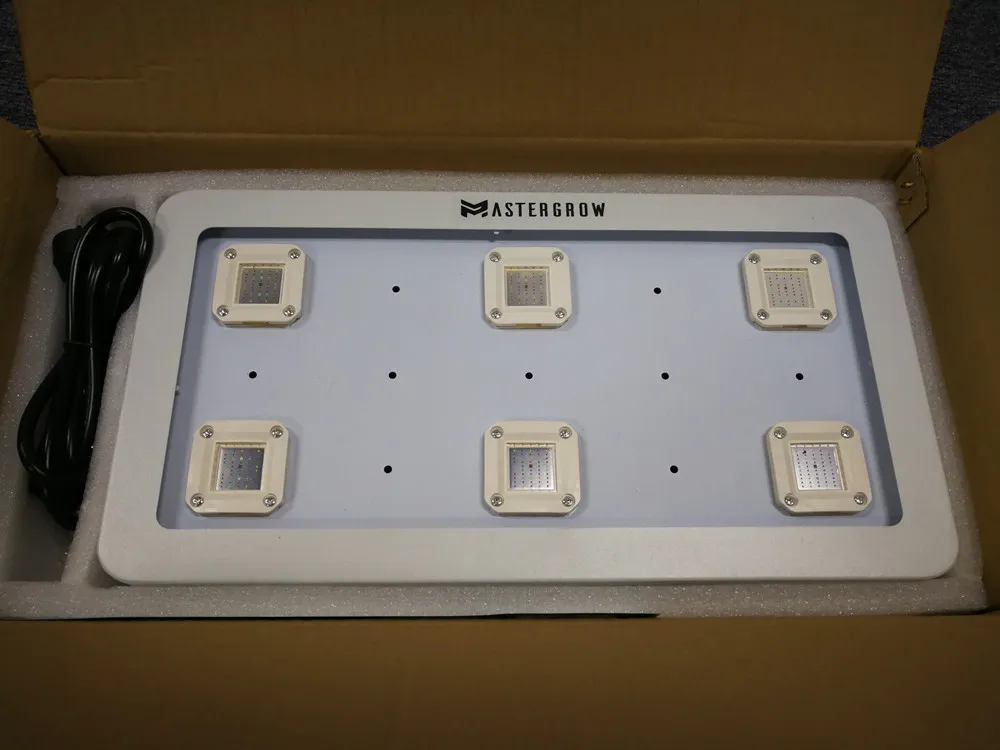 MasterGrow 900 W 1200 W 1500 W 1800 W COB светодиодный световая панель для проращивания полного спектра 410-730nm для выращивания растений в помещении и цветения