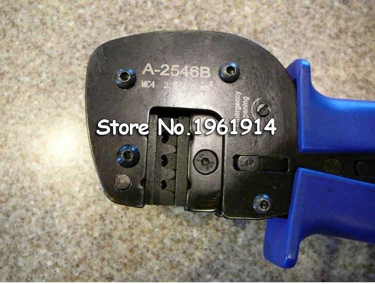 Обжимные Щипцы для кабеля солнечной батареи (26 10AWG) (2 5 6 0 мм2) 2 шт./лот|crimping tool crimping