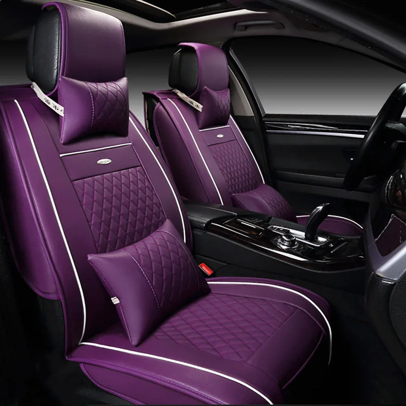 Universal PU Leather car seat covers For Ford mondeo Focus 2 3 kuga Fiesta Edge Explorer fiesta fusion accessories styling | Автомобили и