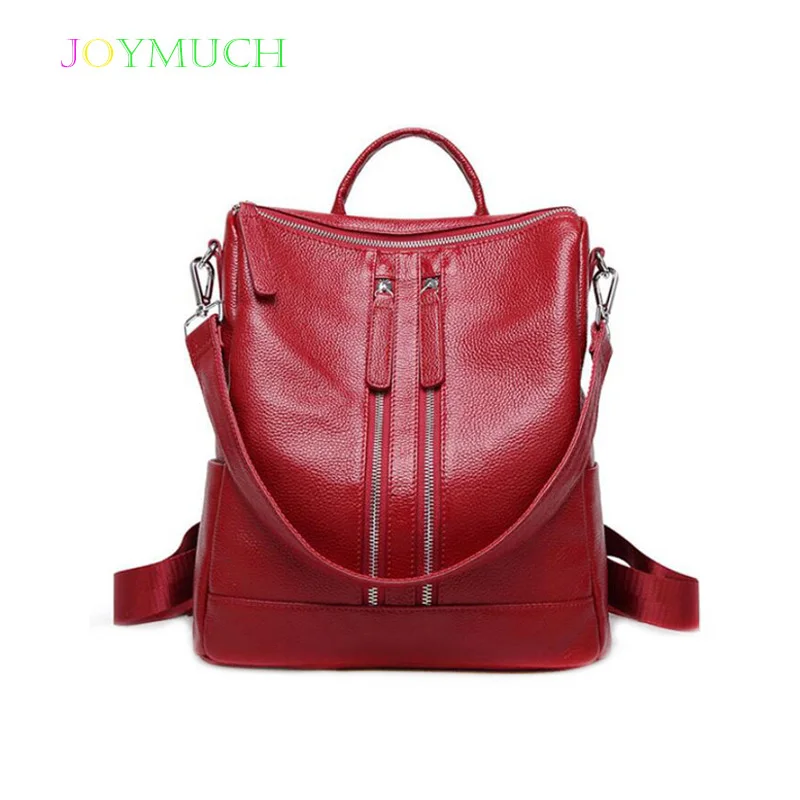 Женский кожаный рюкзак новинка зимы 2018 простая женская сумка удобный деловой