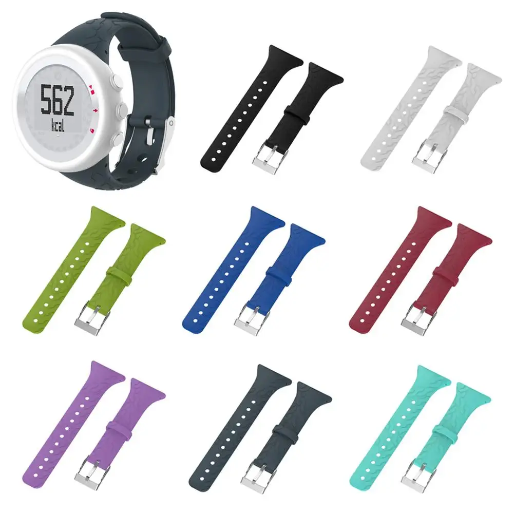 Сменный силиконовый ремешок для фитнес часов SUUNTO M1 M2 M4 M5 Series|Смарт-аксессуары| |