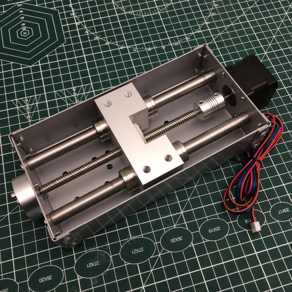

1set CNC Engraving machine Z axis sliding table kit 120mm stroke CNC Z shaft