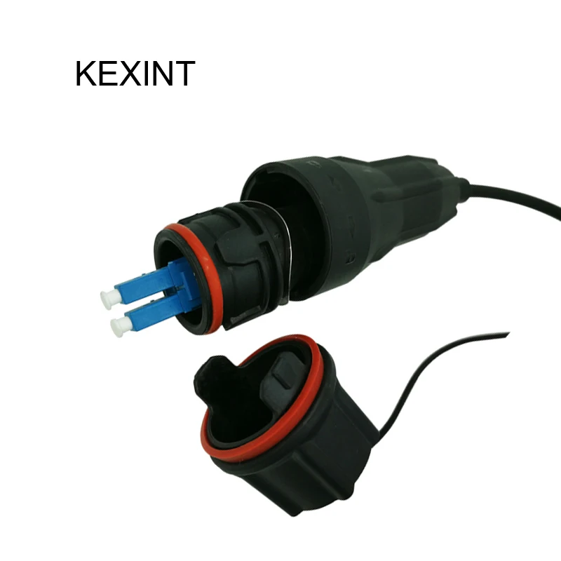Оптоволоконный кабель KEXINT FullAXS LC водонепроницаемый Соединительный шнур 10 м с