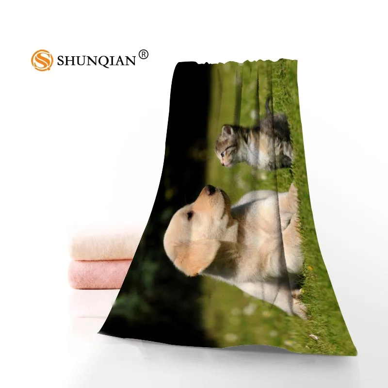 Высококачественное полотенце для лица для собак и кошек/банное полотенце из микрофибры, размер s 35x75 см, 70x140 см