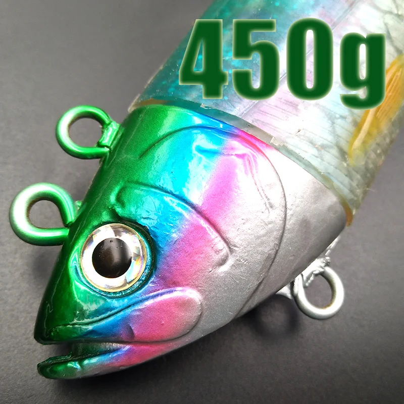 Lunker Троллинг плавающая приманка морская Мормышка голова большая игра Морская