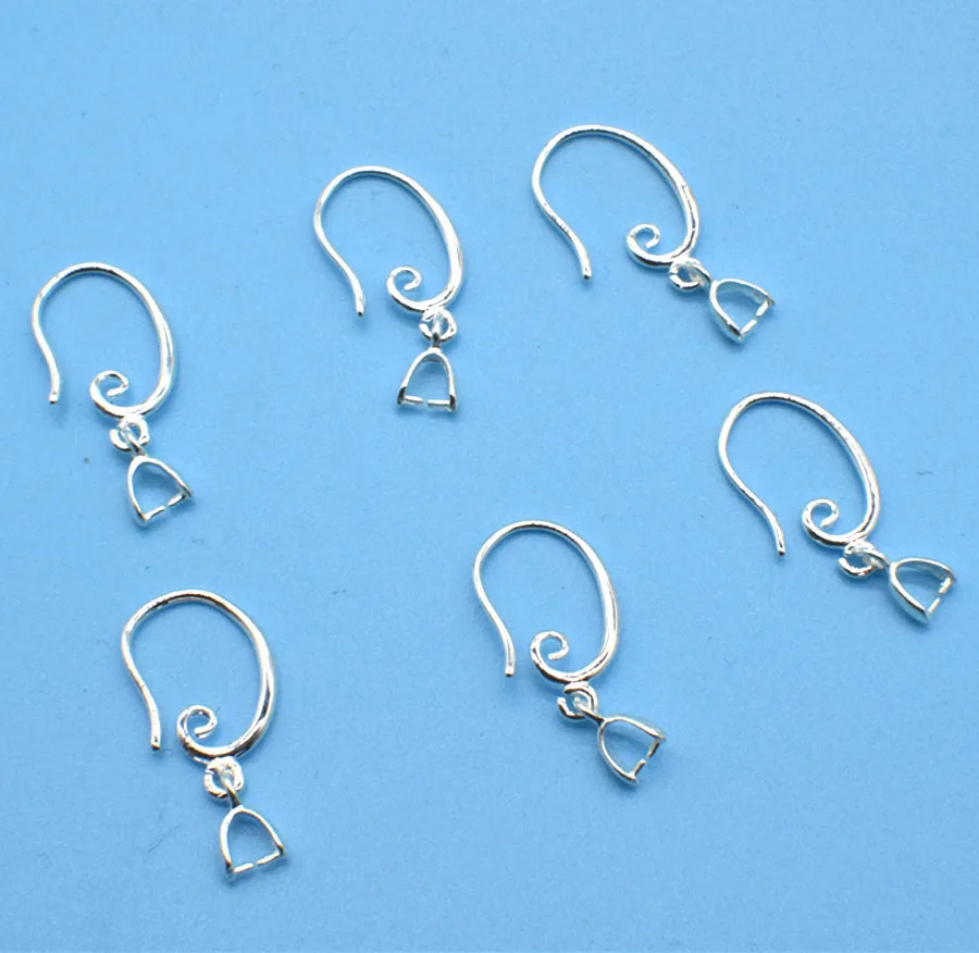 

Серьги «сделай сам» из серебра 925 пробы в форме бабочки, 10 шт.