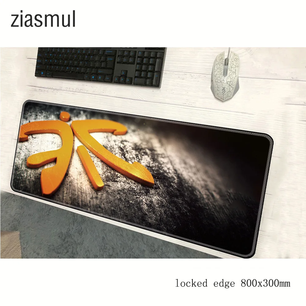 Fnatic Коврик для мыши горячая Распродажа компьютерный геймер 800x300x2 мм padmouse big locrkand