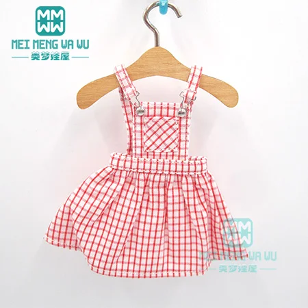 XB--003--F 1 шт. Blyth кукольная одежда модное клетчатое платье на бретелях для Blyth, Azone FR 1/6 Одежда для кукол - Цвет: XB--003--F