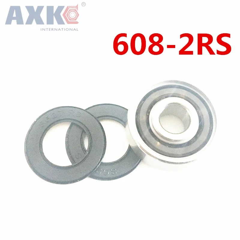 Axk 1 шт. 608-2rs 608 S608 2rs S608-2rs Гибридный керамический глубокий шаровой подшипник 8x22x7 мм