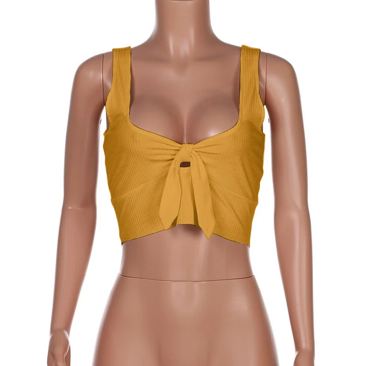 Women Summer Vest Crop Tanks Top Sleeveless Casual Short Tank Tees Sexy Clothes 2018 Fashion | Женская одежда