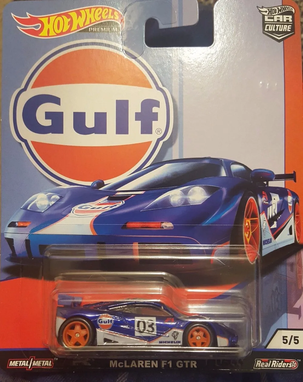 Hot Wheels Car 1:64 Car Culture Gulf FIAT NISSAN MCLAREN FORD Collector Edition Metal Diecast Collection Kids Toys
Hot Wheels Car 1:64 Car Culture Gulf FIAT NISSAN MCLAREN FORD Collector Edition Metal Diecast Collection Kids Toys