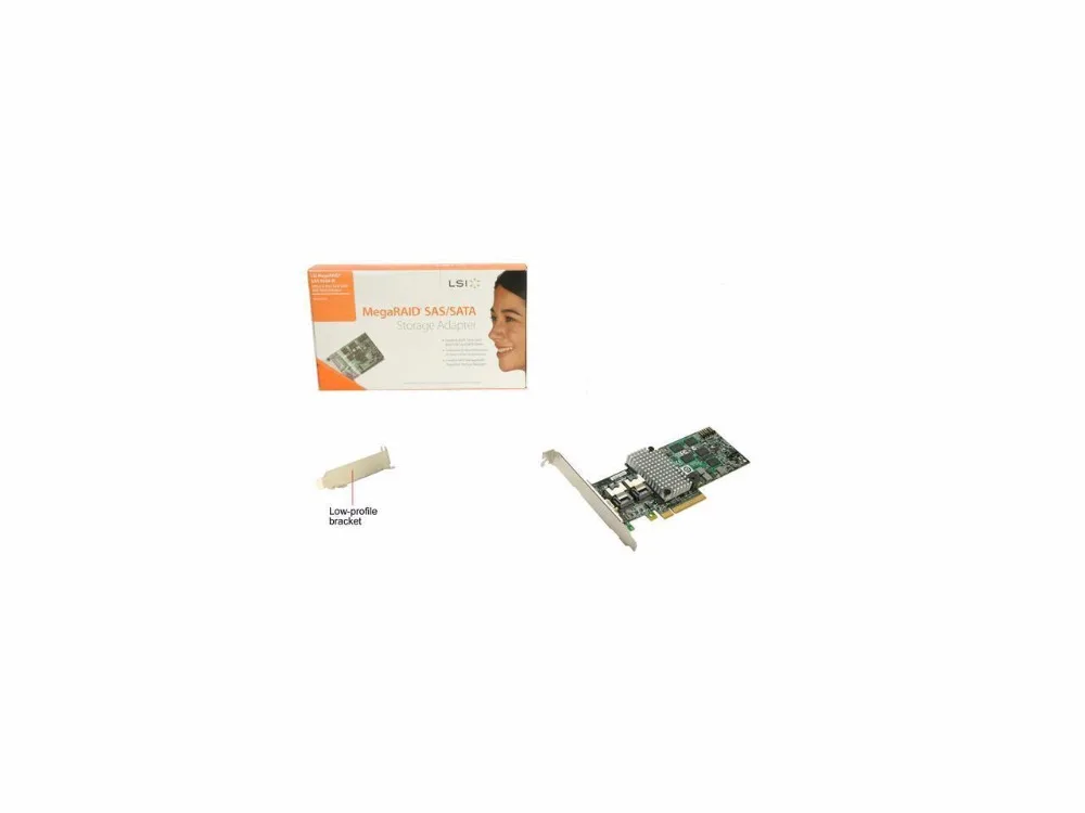 RaidStorage Avago LSI MegaRAID SAS 9260-8i LSI00198 8 портов 512 Мб кэш-памяти SFF8087 6 ГБ RAID0.1.5.6 PCI-E 2 0 X8 карта