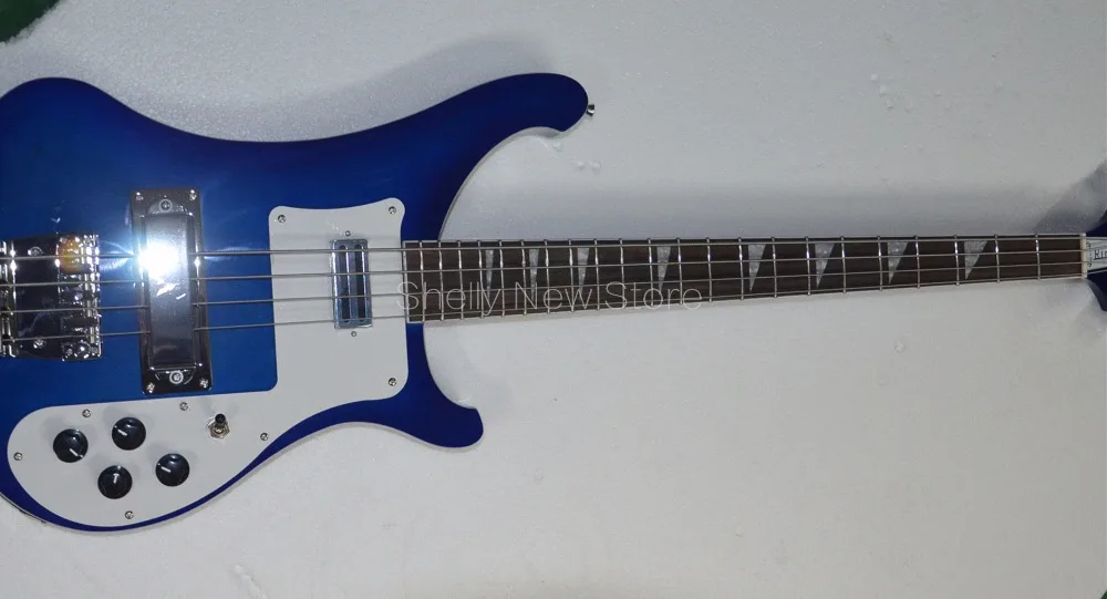 Новинка от Shelly магазин по индивидуальному заказу синие басовые гитары RK 4003 4