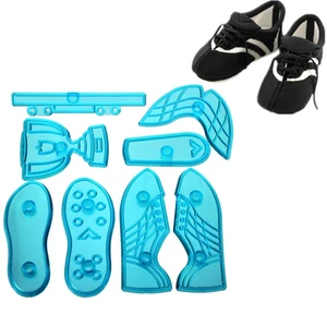 8 шт.компл., форма для украшения торта, инструменты для самостоятельной сборки, пластиковый резак для мастики, создание мирового Кубка, футбольного матча, приз в виде литого сапога, ремесло для сахарной пасты