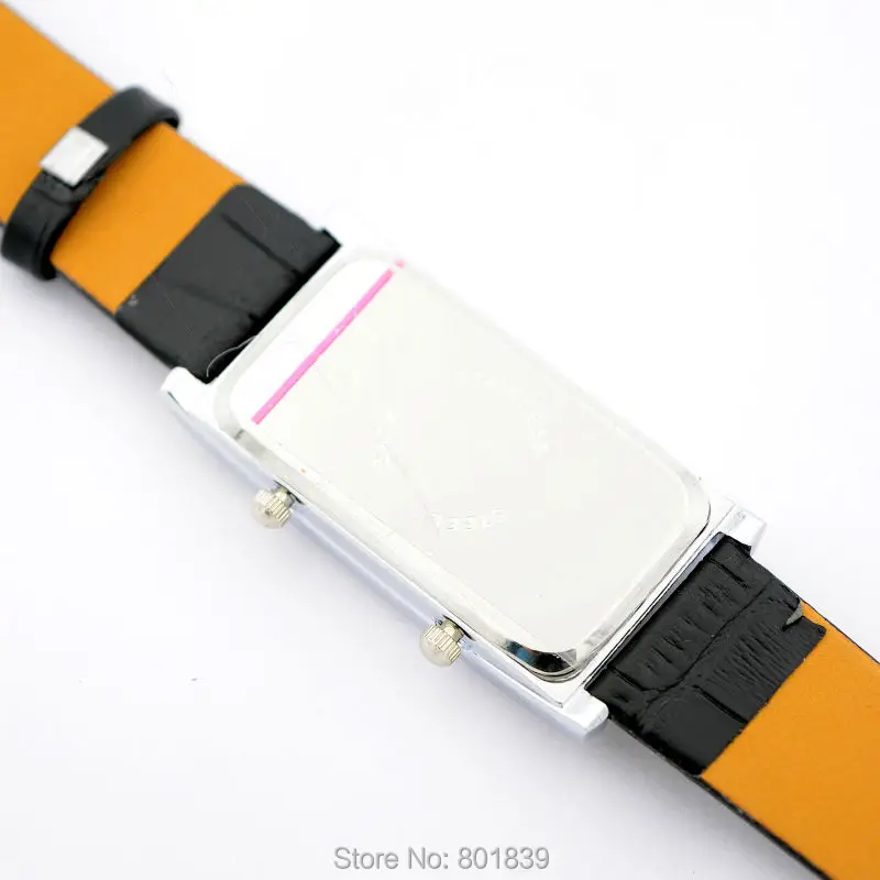 Новые женские наручные часы с двумя часовыми поясами кварцевые черные из