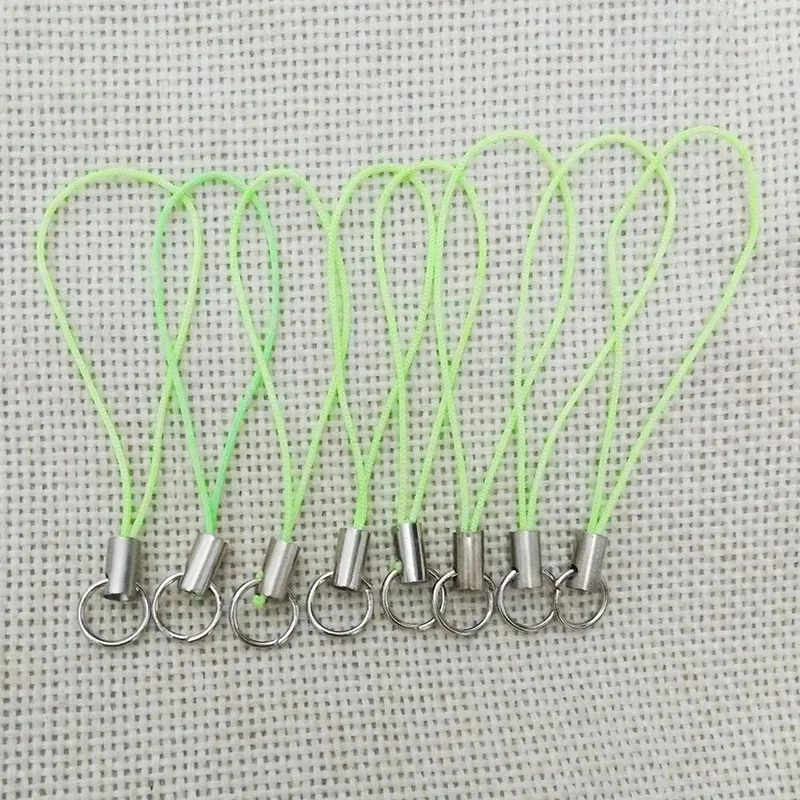 Легкий cyan мобильный чехол ремень Сплит кольцо прыжок кольца Лариат Шнур usb палка