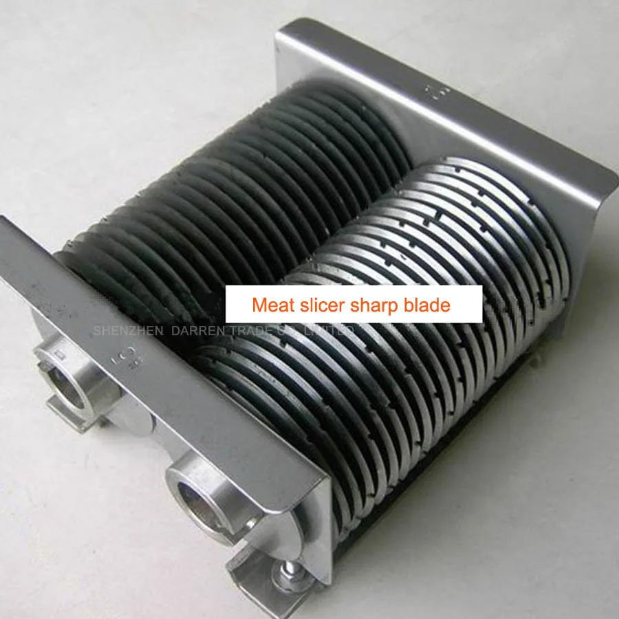 

Blade for Meat Cutting Machine Food Processor Blade for Slicing Mixing Shredding Meat Slicer Machine for Commercial Use QC