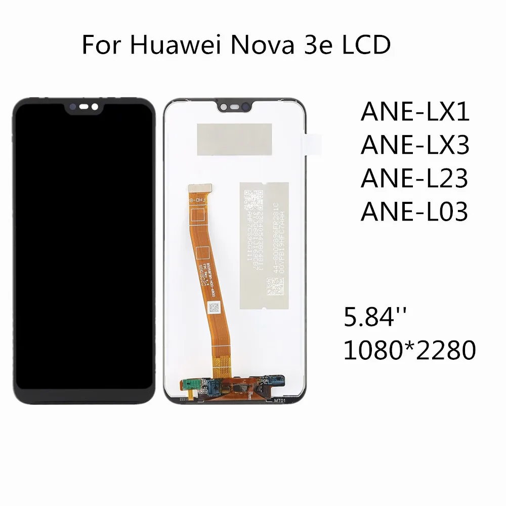 For Huawei Nova 3 LCD Display Touch Screen PAR LX1 LX9 3i INE LX2 L21 3e ANE LX3 L23 Nova3 | Мобильные телефоны и