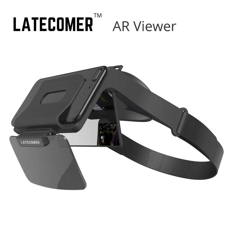 Скрытый зритель AR мобильный 3D смартфон Очки виртуальной реальности VR шлем фильм