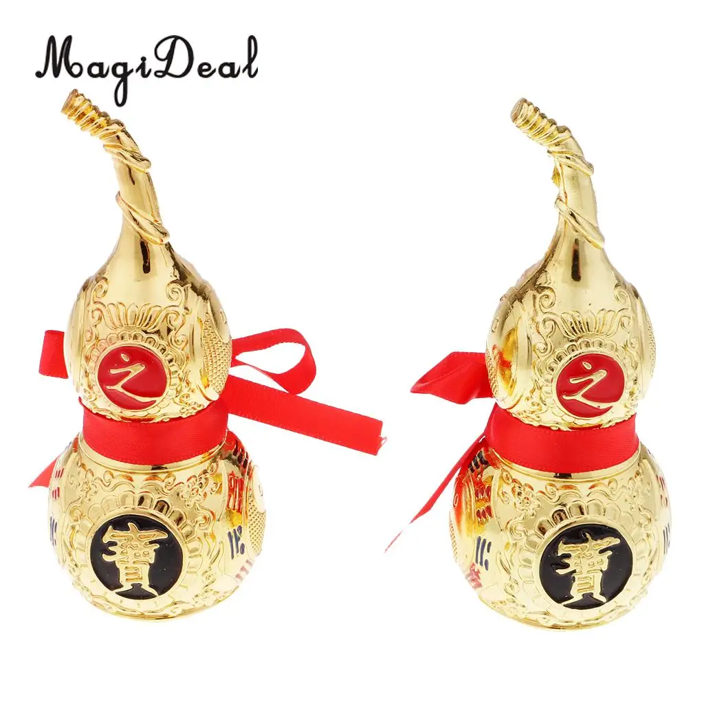 MagiDeal винтажный китайский Fengshui Wu Lou Hu Lu Gourd амулет металлические поделки аксессуар