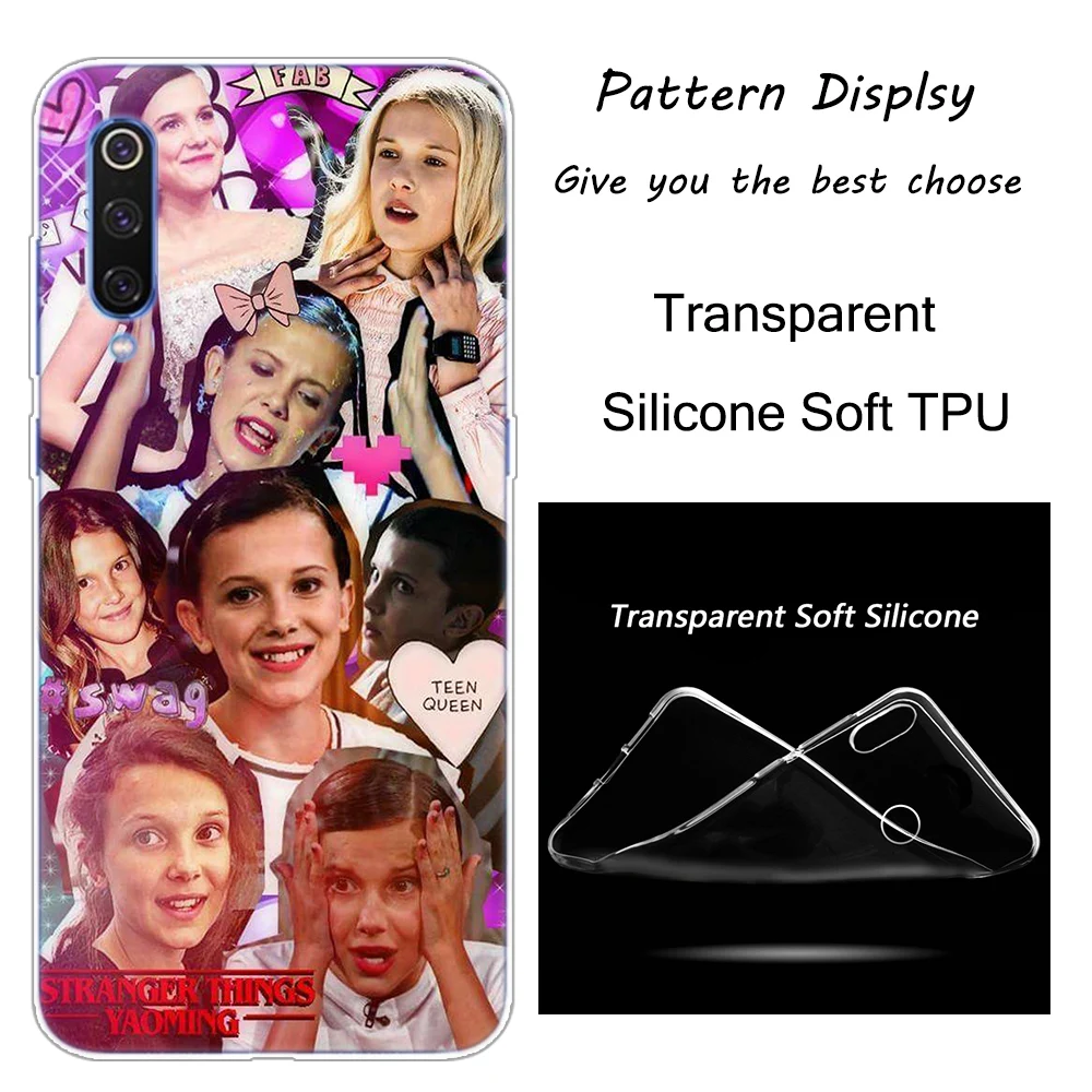 Stranger Things Silicone Case For Xiaomi Pocophone F1 9T 9 9SE 8 A2 Lite A1 A2 Mix3 Redmi K20 7A Note 4 4X 5 6 7 Pro S2 Cover