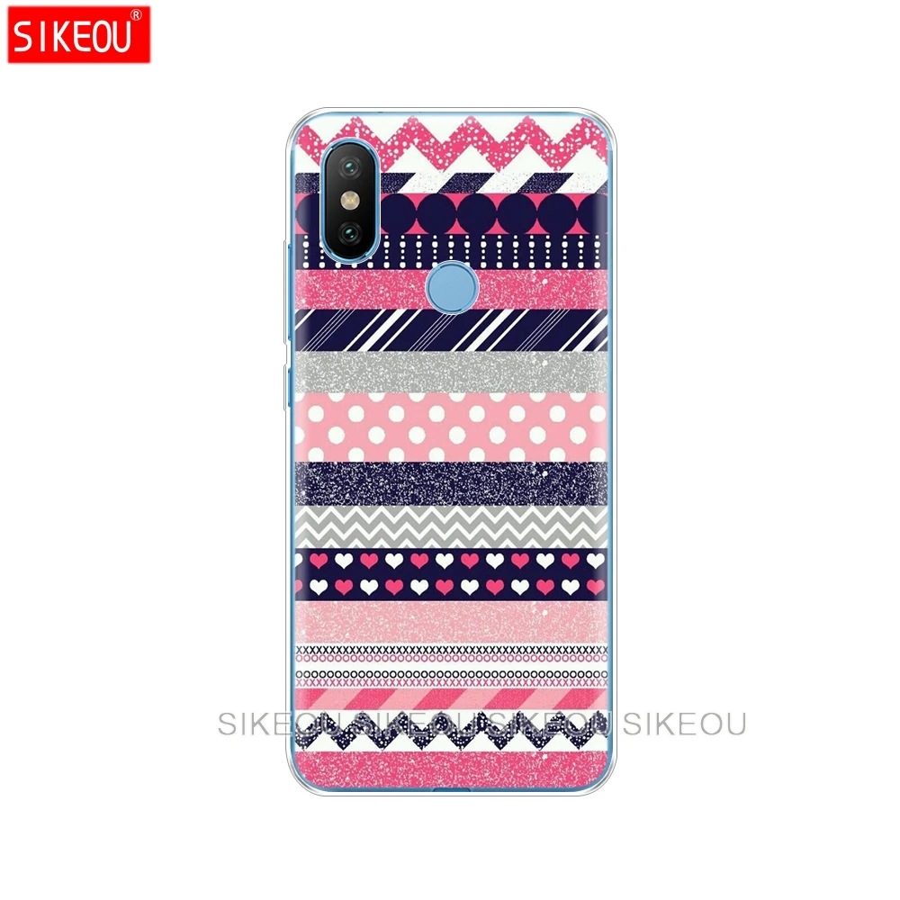 Силиконовый чехол для Xiaomi Mi 8 8SE A1 A2 lite 5 5S 5X 6 Mi5 MI6 NOTE 3 MAX Mix 2 2S розовый цветочный